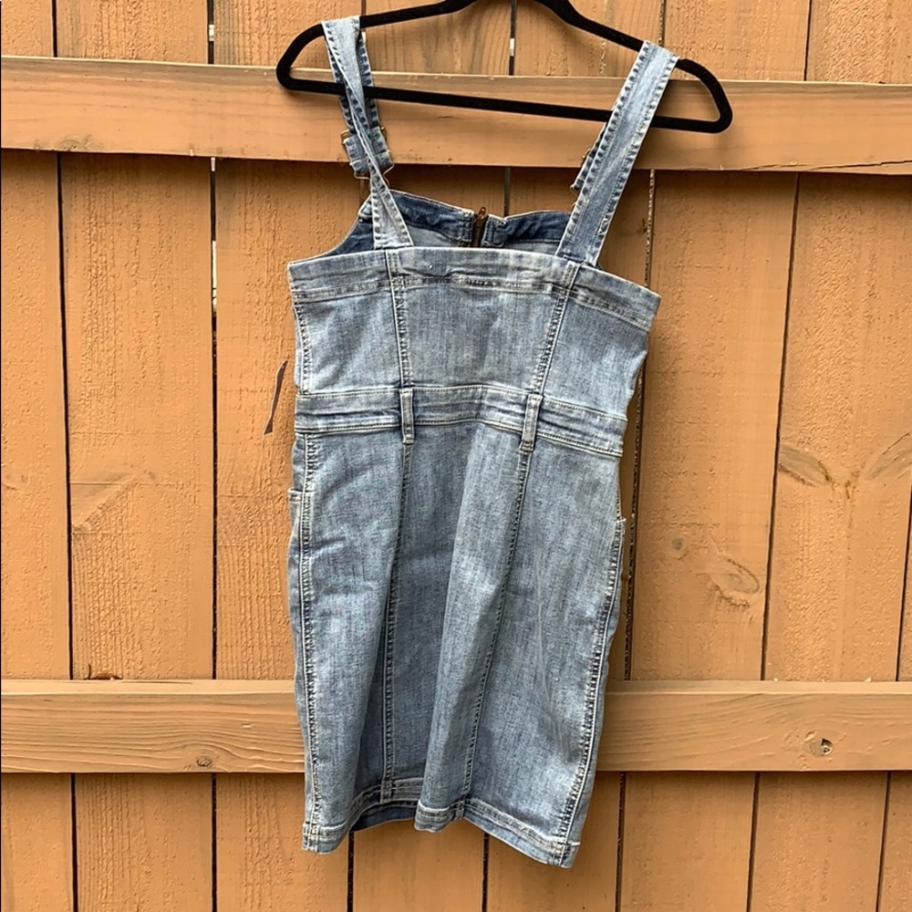 American Eagle Denim Dress Overall - Picture 4 of 6
